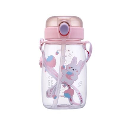 660ML... ST-YIBEN Cute School Sipper Water Bottles - Image 3