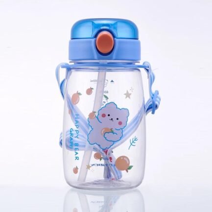 660ML... ST-YIBEN Cute School Sipper Water Bottles