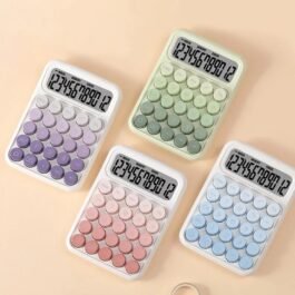 Cute Memory Recall Calculator.. Aesthetic Candy Color | Comfortable Touch | Handheld for Daily Uses