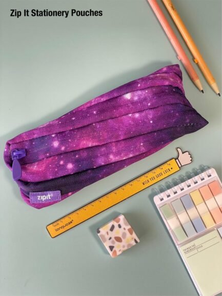 MONSTER ZIPPER PEN/PENCIL POUCH - PERFECT FOR STUDENTS | MAKEUP COSMETIC STORAGE | - Image 3