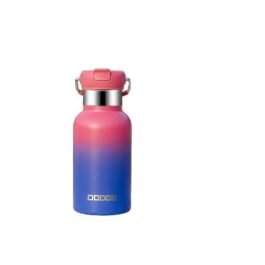 DODGE STAINLESS STEEL VACUUM INSULATED SIPPER WATER BOTTLE.. | WITH HANDLE | GRADIENT COLORS | 380ML..