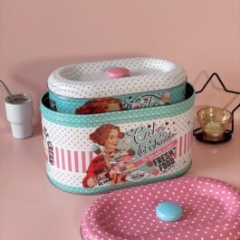 2 PCS SET METAL TIN BOX FOR MULTIPURPOSE..