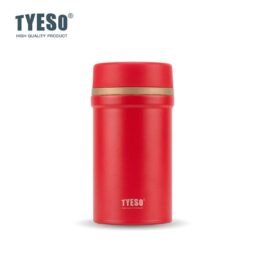 Tyeso Insulated Vacuum Food Jar – Red