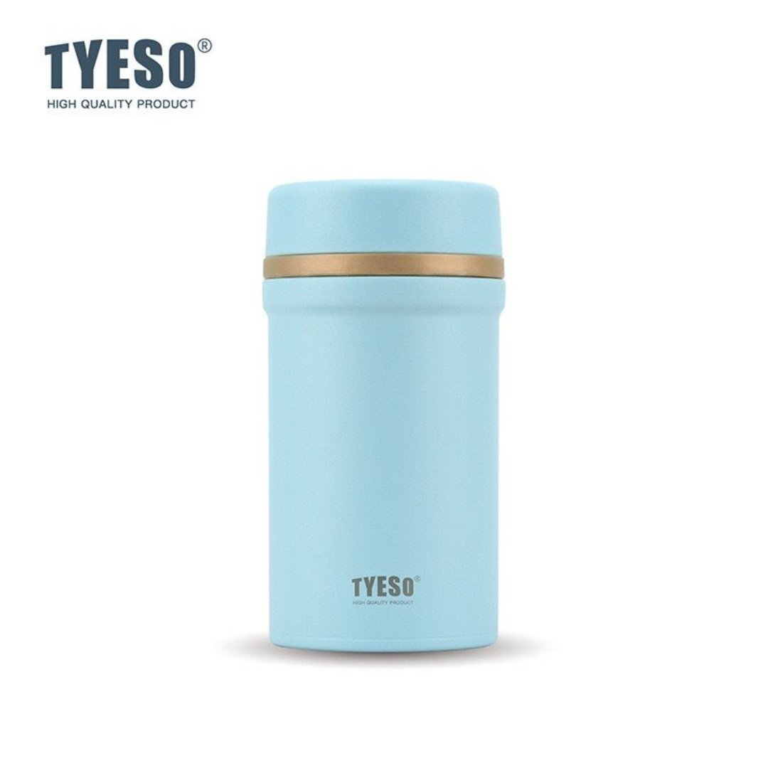 Tyeso Insulated Vacuum Food Jar sky blue