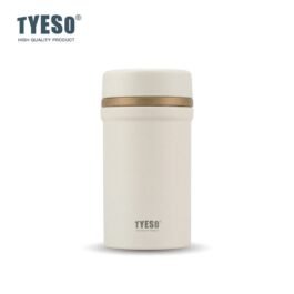 Tyeso Insulated Vacuum Food Jar – White