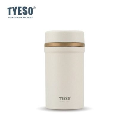 Tyeso Insulated Vacuum Food Jar white