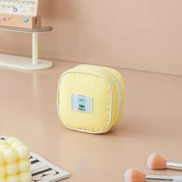 SoftGlow Nylon Cosmetic Pouch