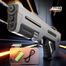 AquaBlaze™ Space Water Gun – Rechargeable Fun Blaster