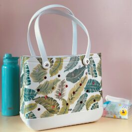 POP PRINT SILICONE CROCS BAG