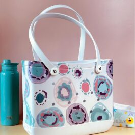 POP PRINT SILICONE CROCS BAG