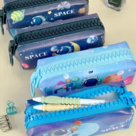SPACE EXPLORER BIG ZIPPER POUCH