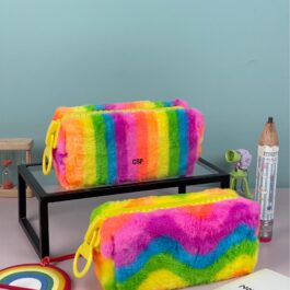 CUTE JUMBO ZIPPER STATIONERY POUCHES