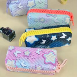 BUTTERFLY BLISS BIG ZIPPER POUCH